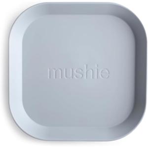 image:imagemushie Dinnerware Cups For Kids  Made in Denmark Set of 2 Dusty RoseCloud Square Plate