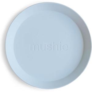 image:imagemushie Dinnerware Cups For Kids  Made in Denmark Set of 2 Dusty RosePowder Blue Round Plate