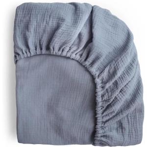 image:imagemushie Extra Soft Muslin Fitted Crib Sheet  192 Thread Count  28x 52 SpaceTradewinds